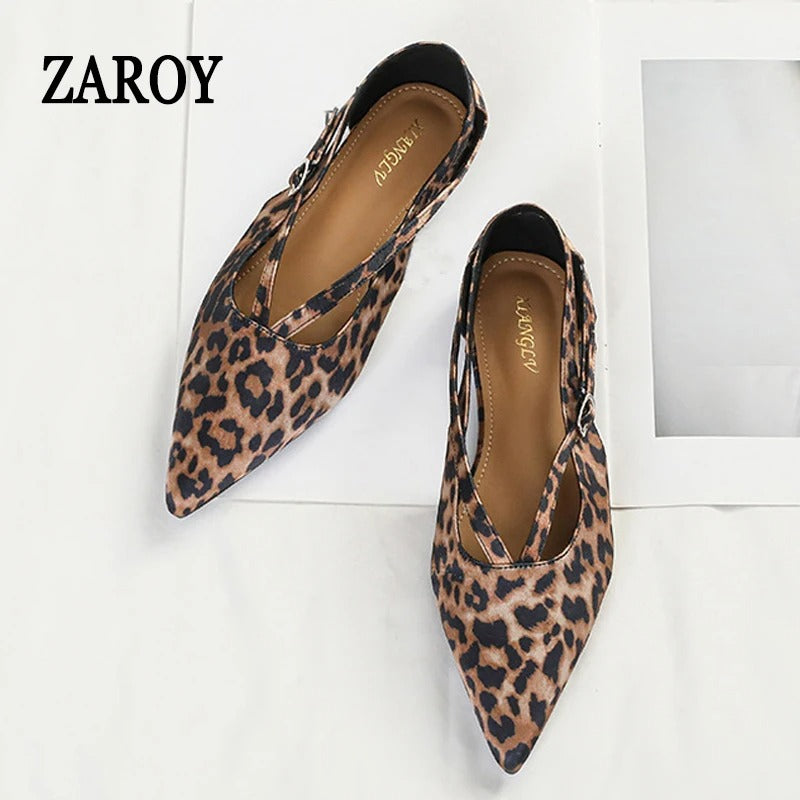 Bella Walk Pointed-Toe Slip-On Ballet Flats
