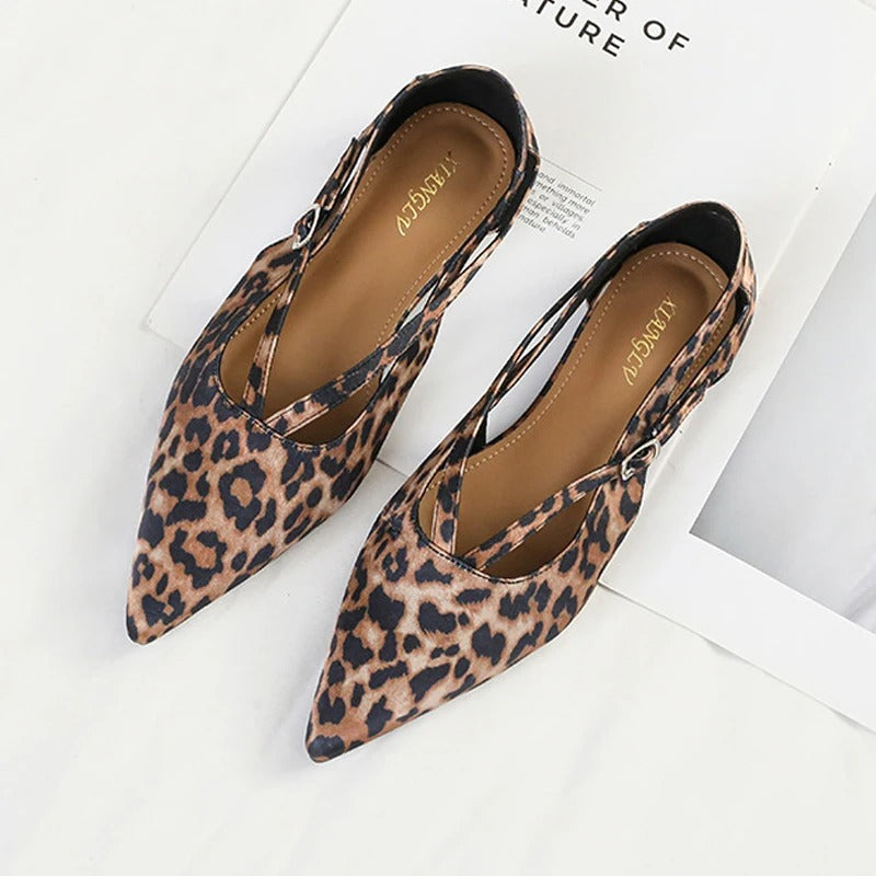Bella Walk Pointed-Toe Slip-On Ballet Flats