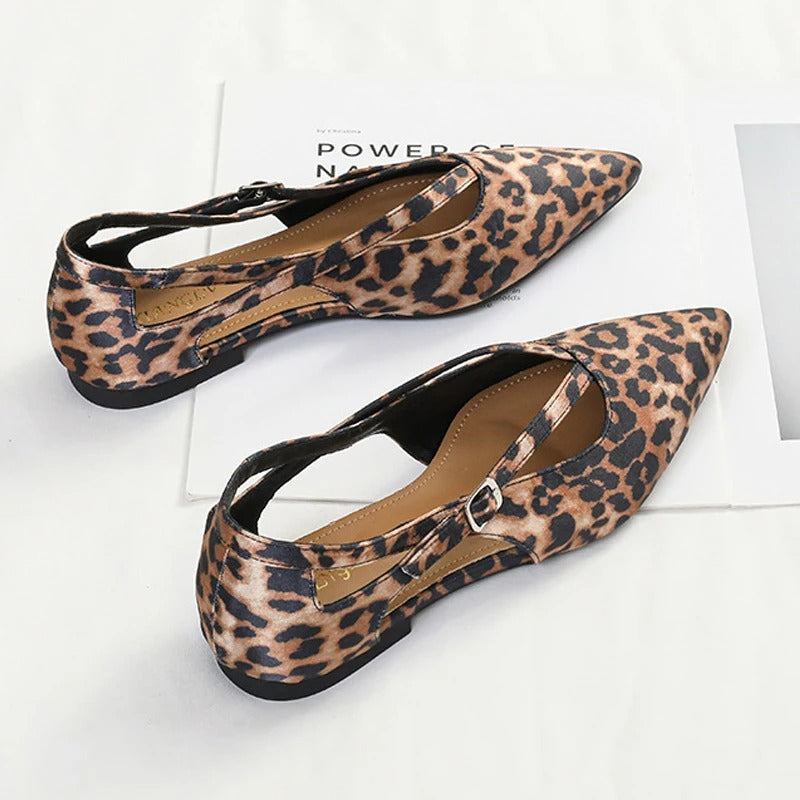 Bella Walk Pointed-Toe Slip-On Ballet Flats